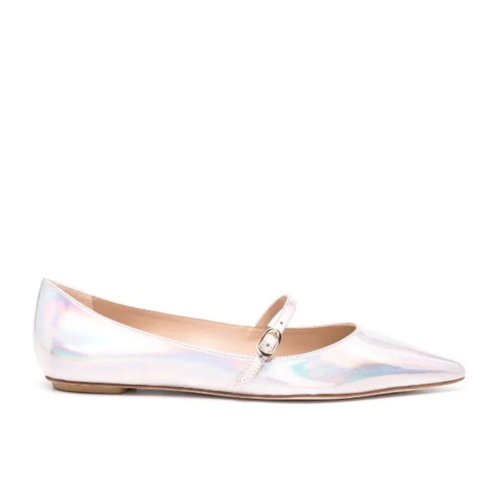 Stuart Weitzman Iridescent Flats - Picture 4 of 16